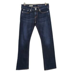 AG Adriano Goldschmied The Tomboy Relaxed Straight Jean Dark Wash Women's 27R